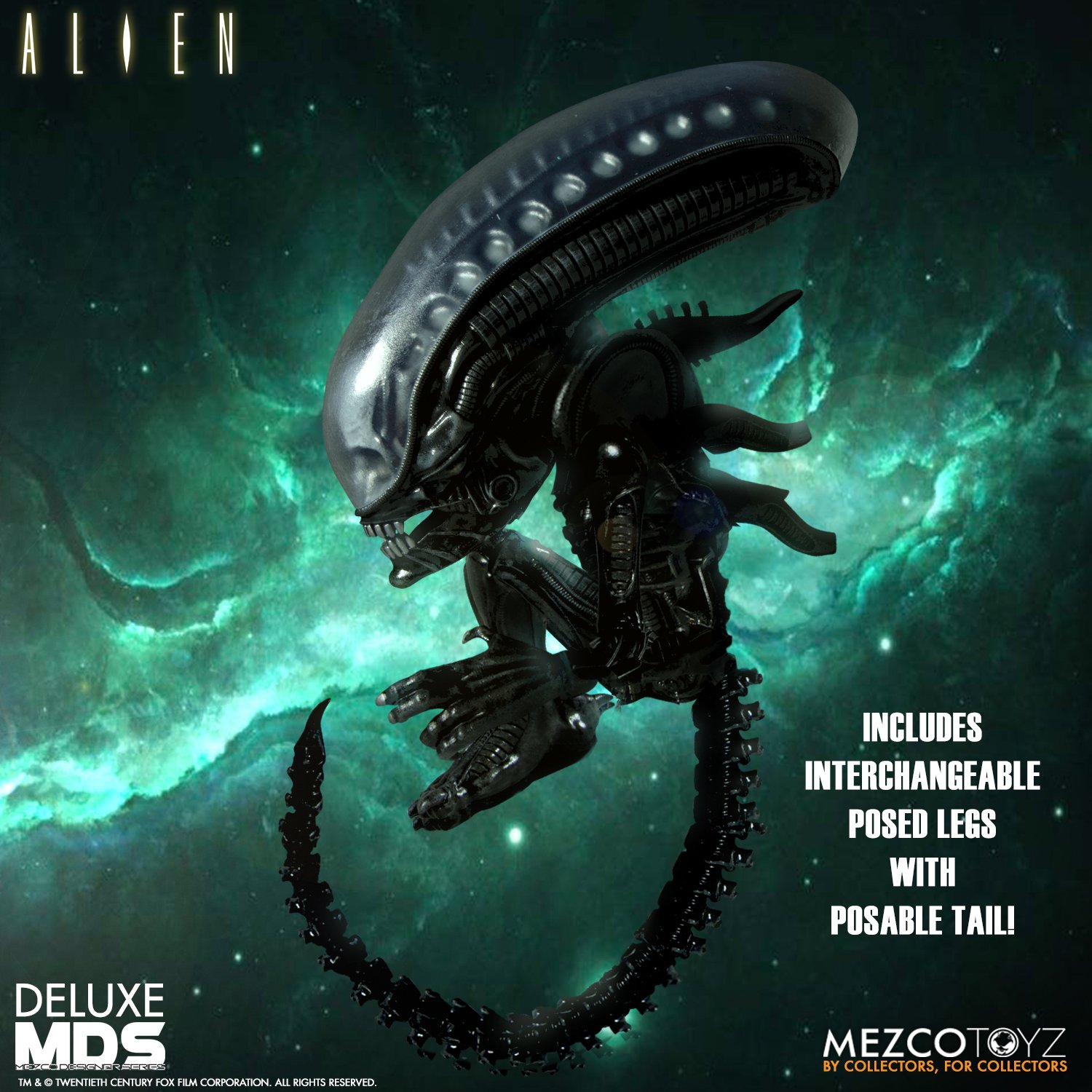 Mezco Alien Deluxe Designer Series MDS Figure